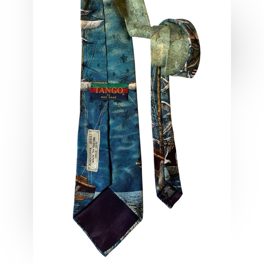 Tango Max Raab Americana Series Tie Down To The Sea 1897 Nautical Sailing Ship - Picture 5 of 8